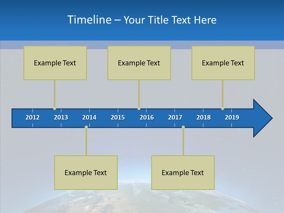 Cartography Global Night PowerPoint Template