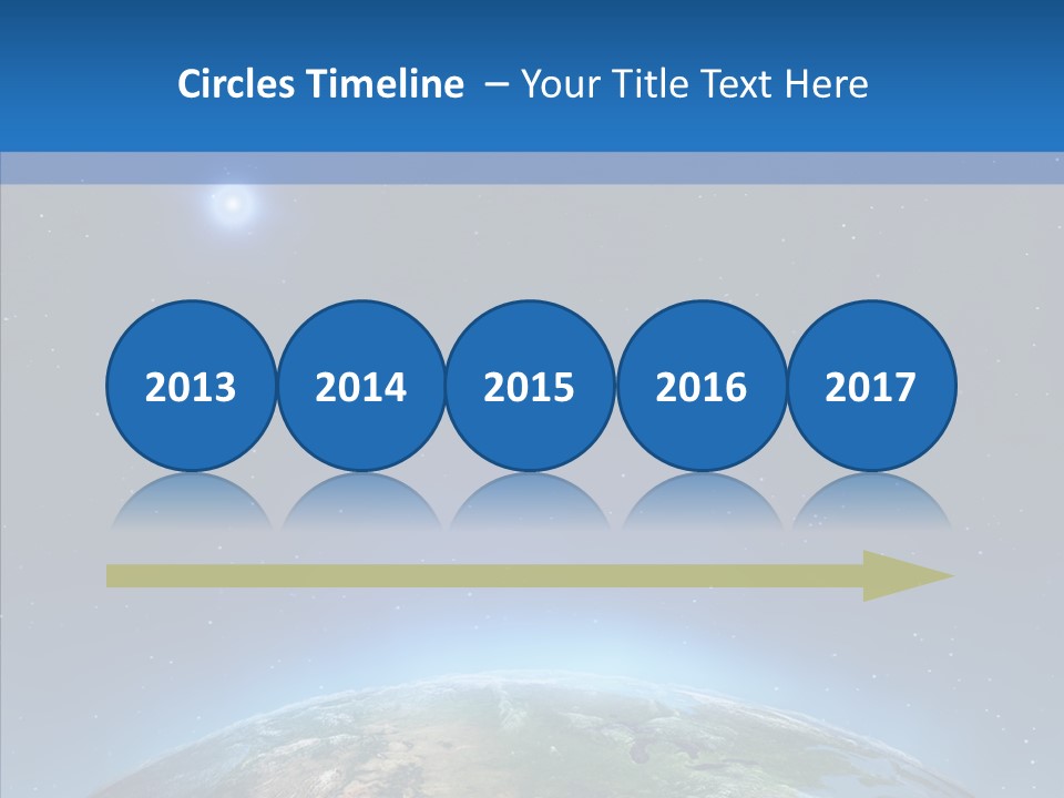 Cartography Global Night PowerPoint Template