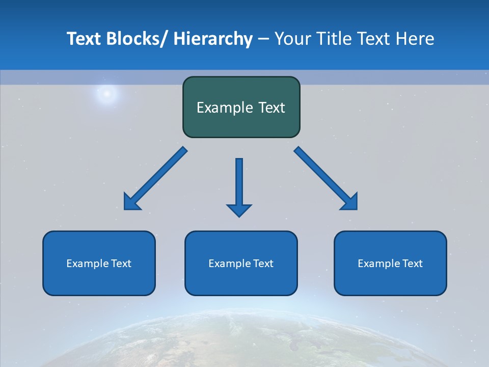 Cartography Global Night PowerPoint Template