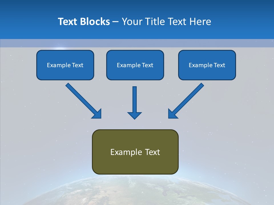 Cartography Global Night PowerPoint Template