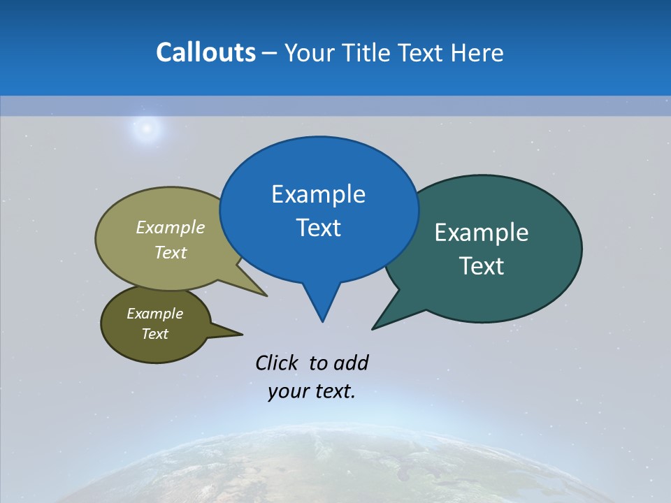 Cartography Global Night PowerPoint Template