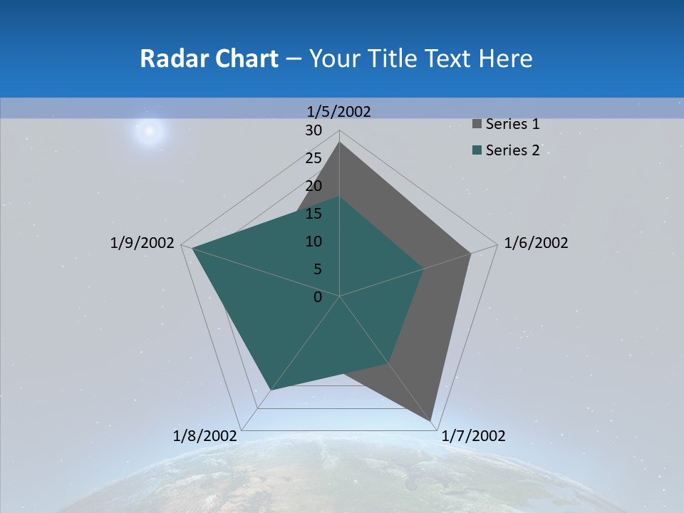 Cartography Global Night PowerPoint Template