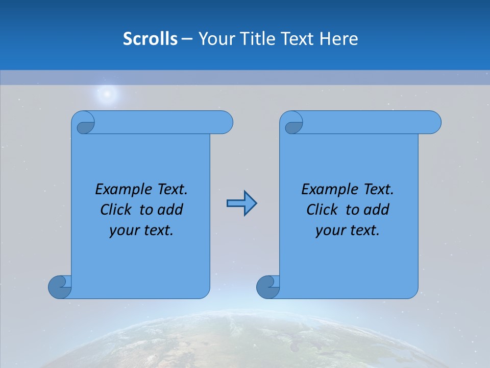 Cartography Global Night PowerPoint Template