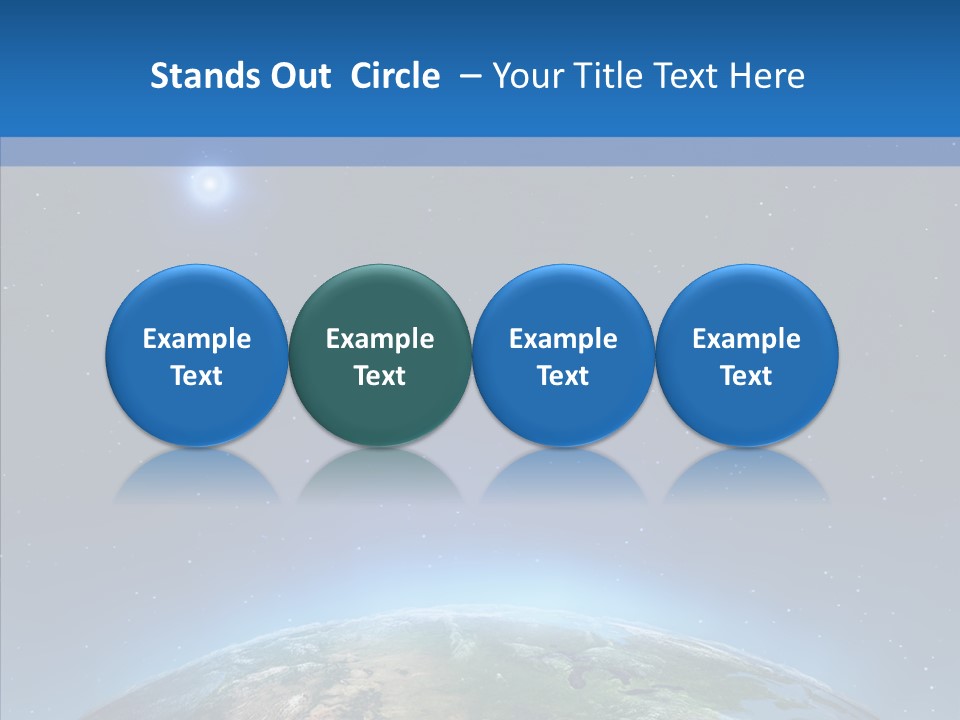 Cartography Global Night PowerPoint Template