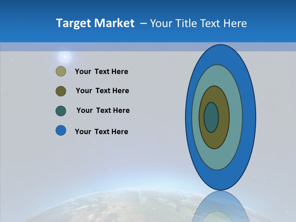 Cartography Global Night PowerPoint Template