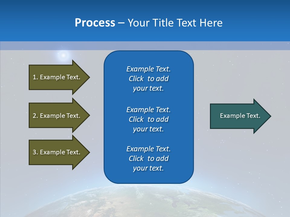 Cartography Global Night PowerPoint Template