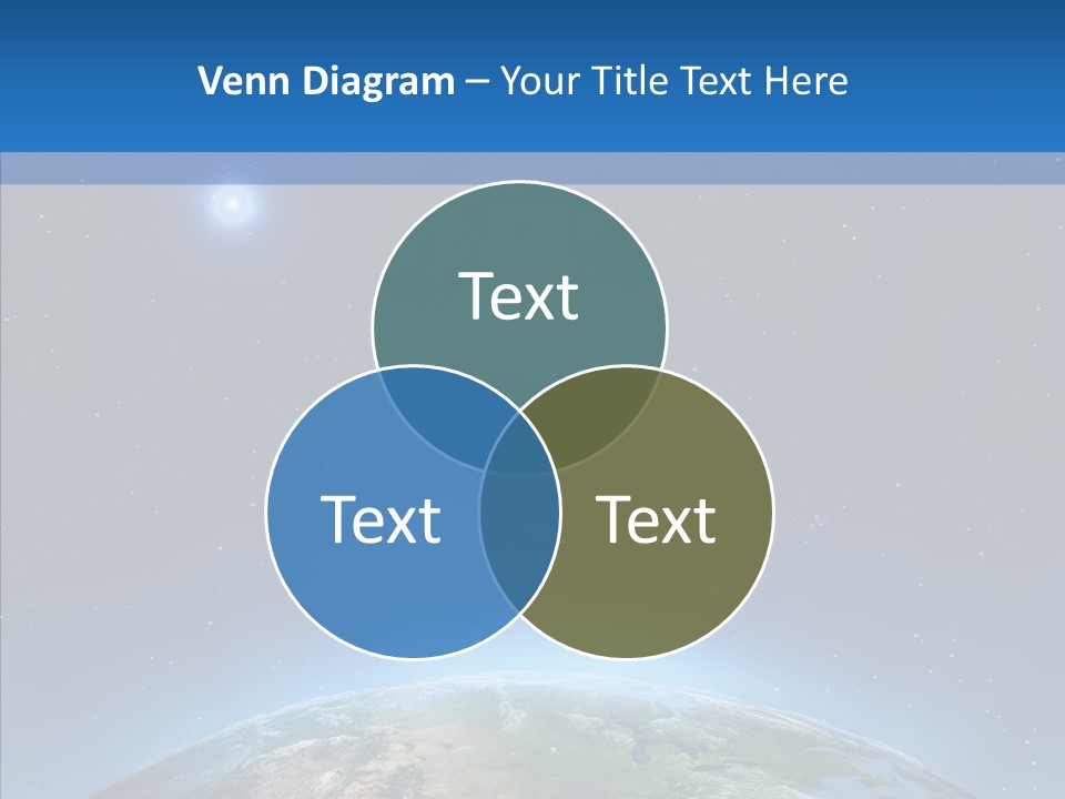 Cartography Global Night PowerPoint Template