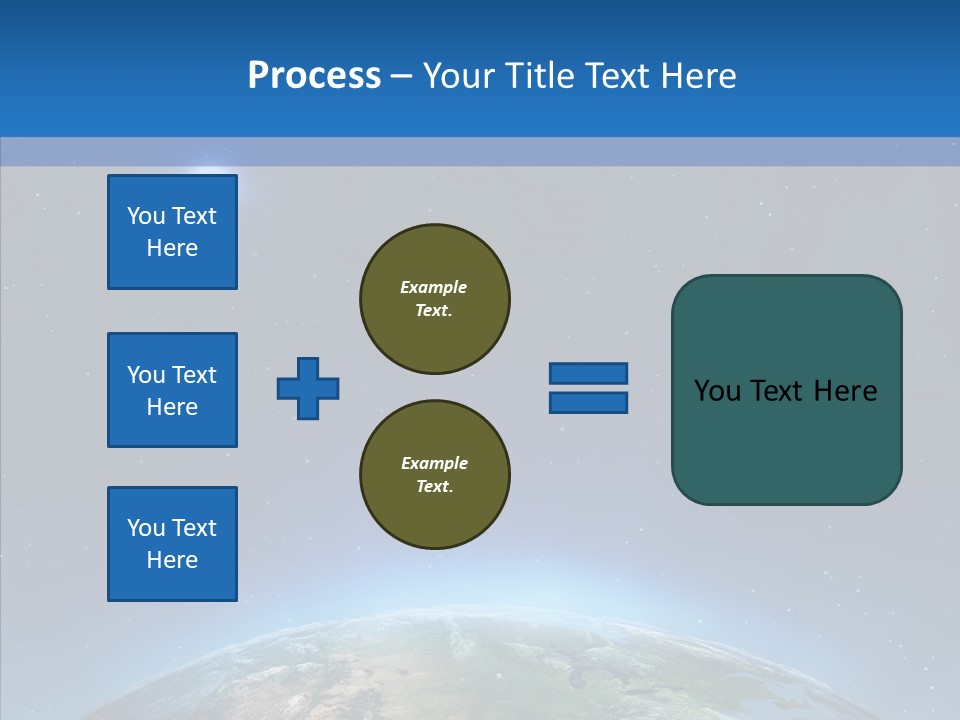Cartography Global Night PowerPoint Template
