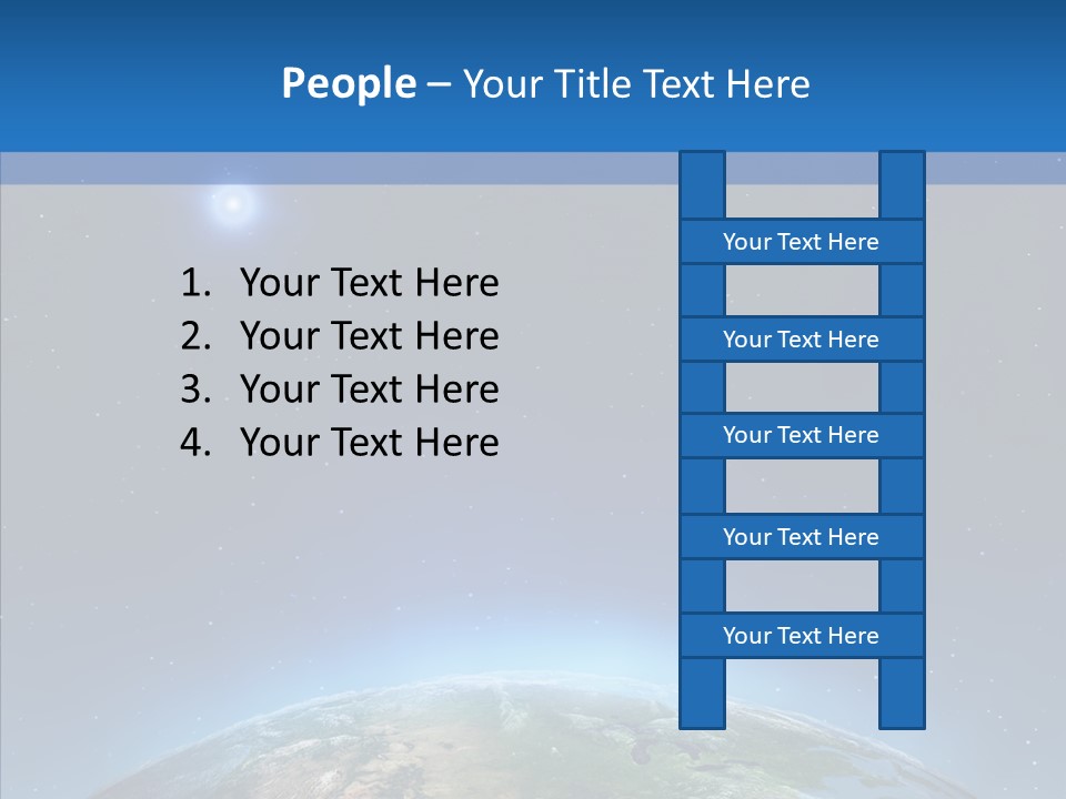 Cartography Global Night PowerPoint Template