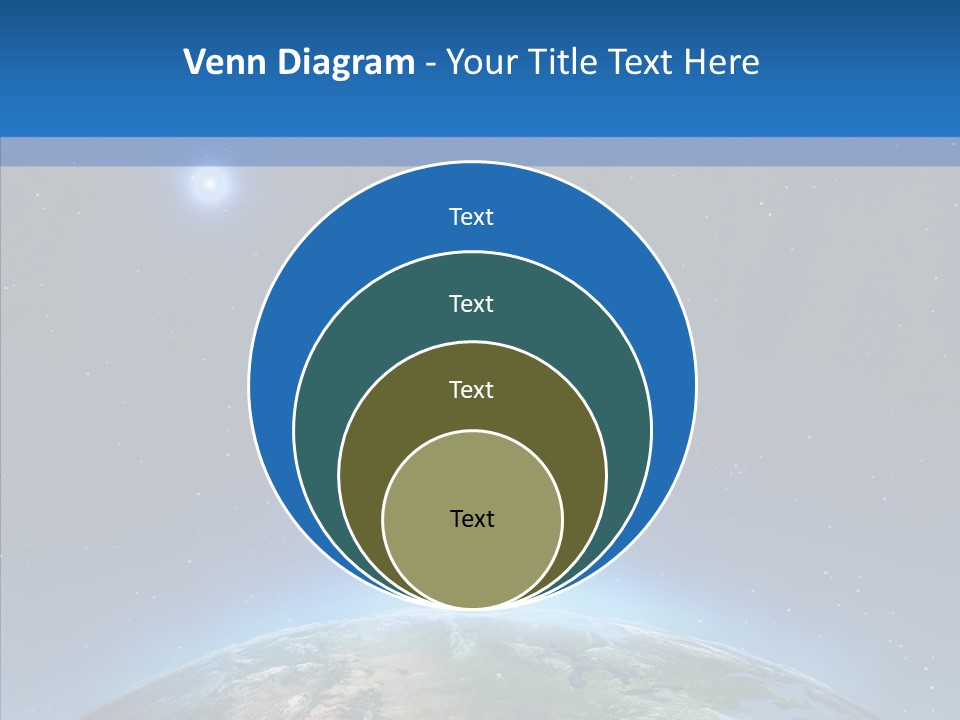 Cartography Global Night PowerPoint Template