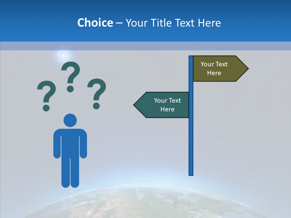 Cartography Global Night PowerPoint Template