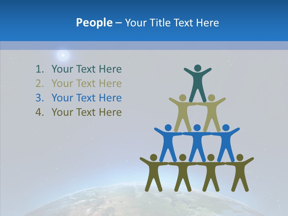 Cartography Global Night PowerPoint Template