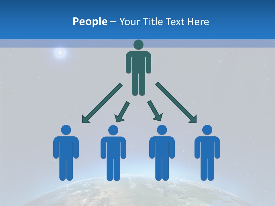 Cartography Global Night PowerPoint Template