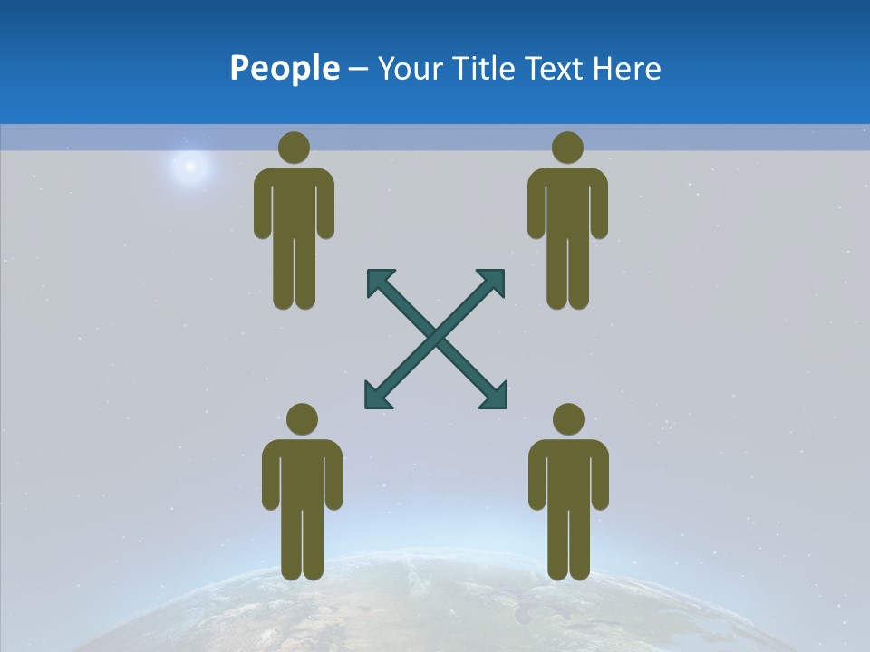 Cartography Global Night PowerPoint Template