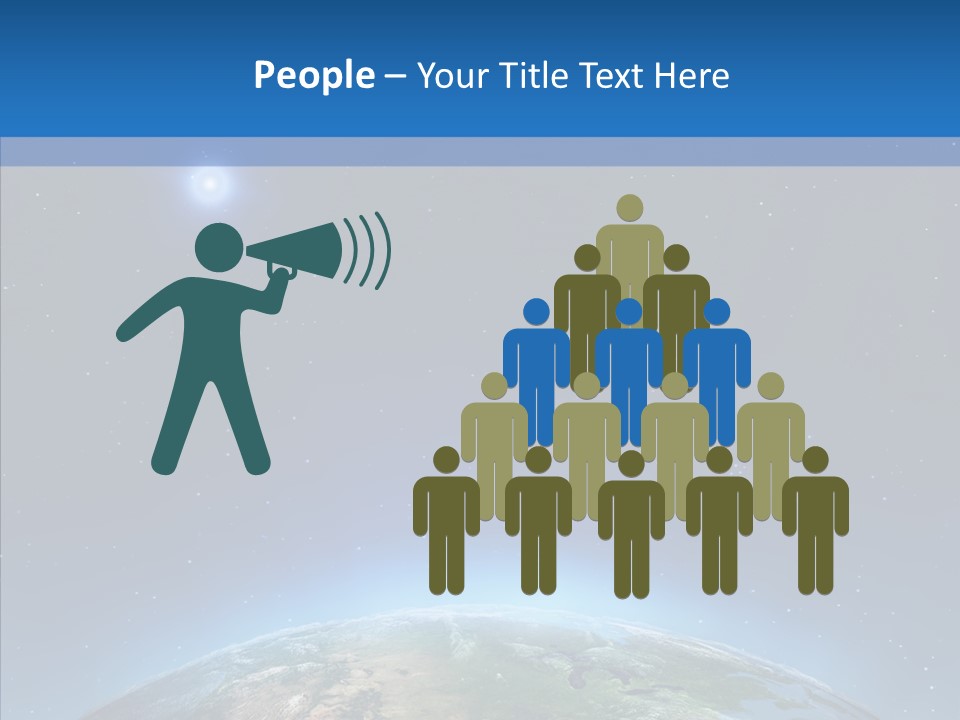 Cartography Global Night PowerPoint Template