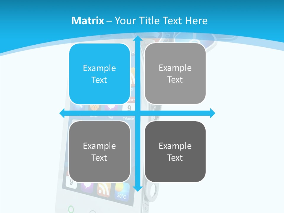 Cellular Web Image PowerPoint Template