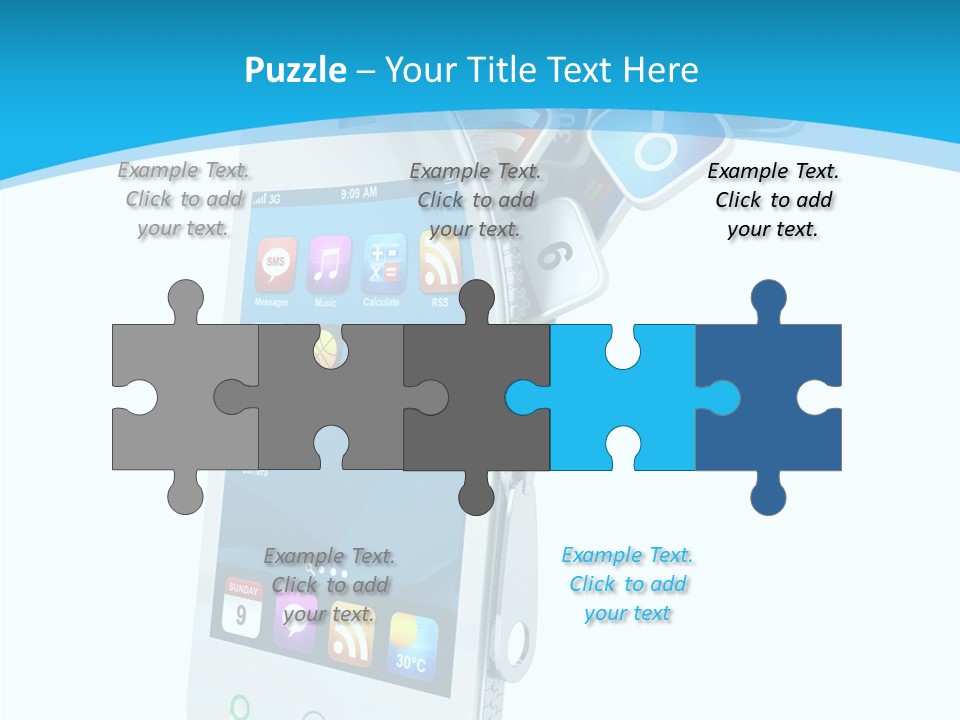 Cellular Web Image PowerPoint Template