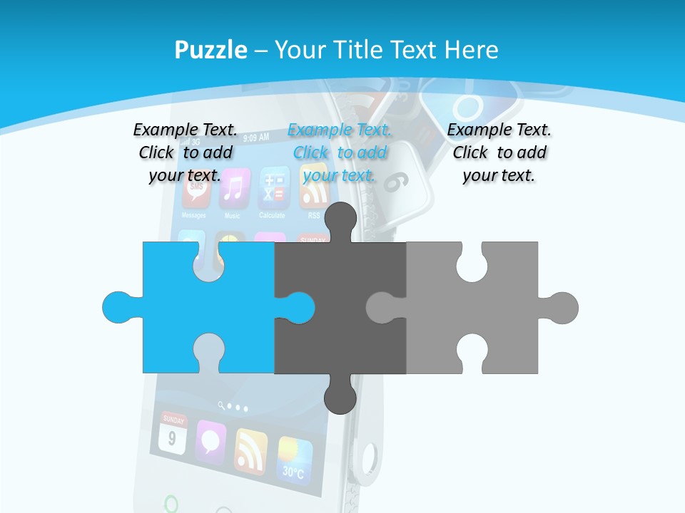 Cellular Web Image PowerPoint Template