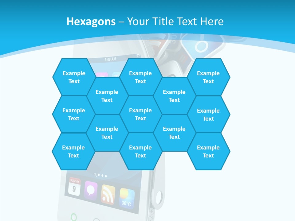 Cellular Web Image PowerPoint Template