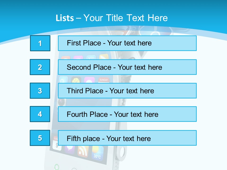 Cellular Web Image PowerPoint Template