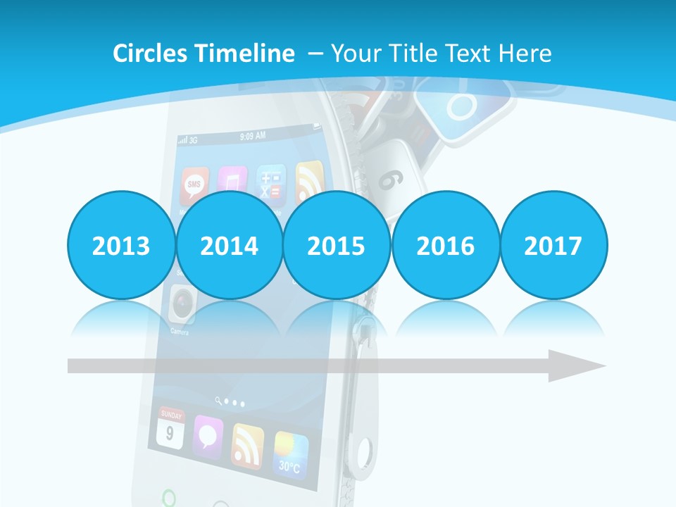Cellular Web Image PowerPoint Template