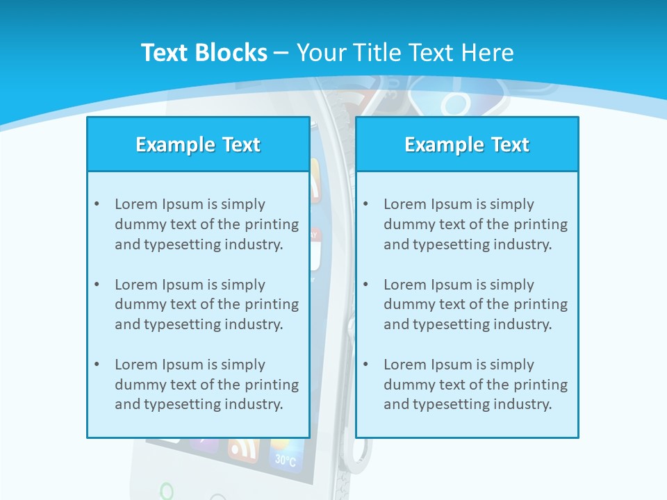 Cellular Web Image PowerPoint Template
