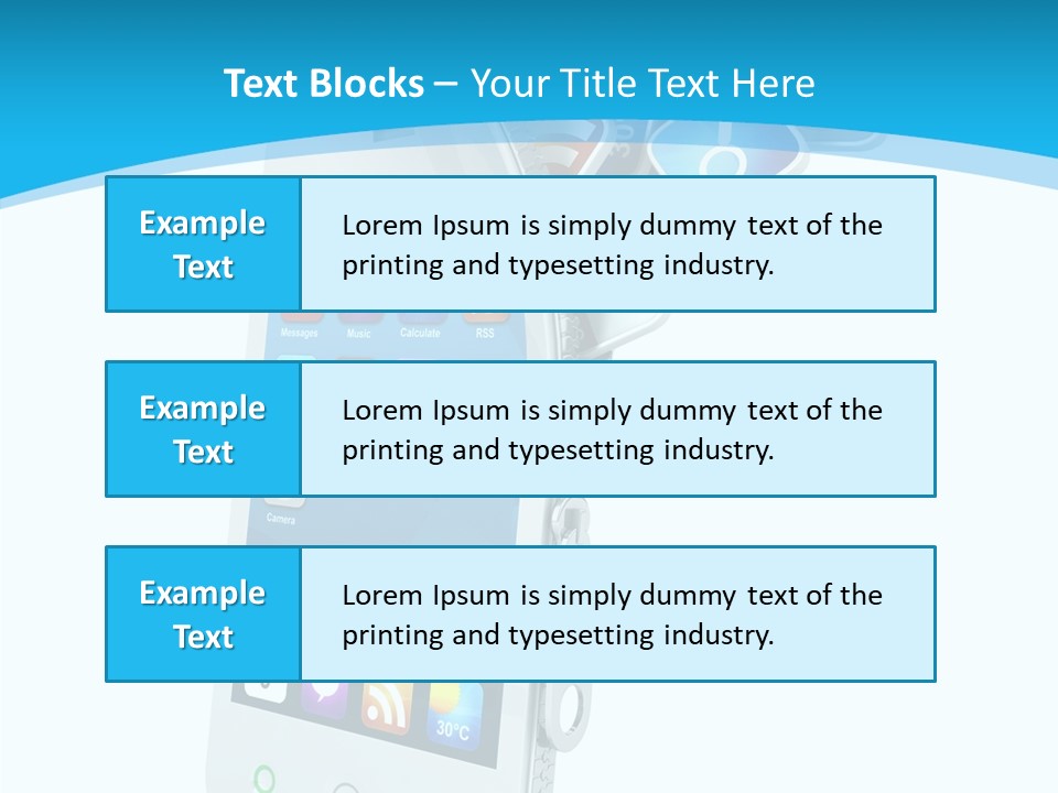 Cellular Web Image PowerPoint Template