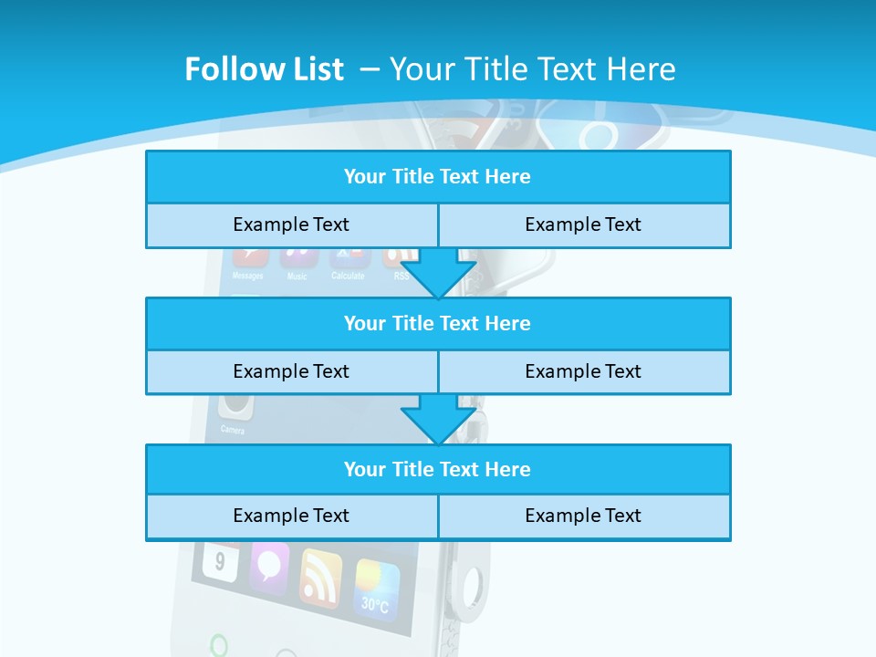 Cellular Web Image PowerPoint Template