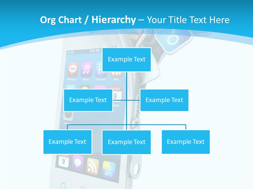 Cellular Web Image PowerPoint Template