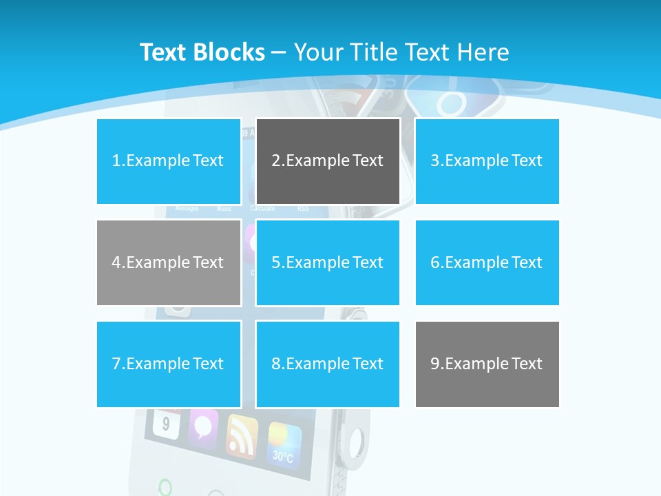 Cellular Web Image PowerPoint Template