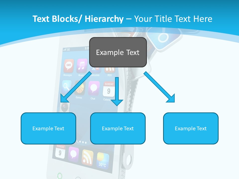 Cellular Web Image PowerPoint Template