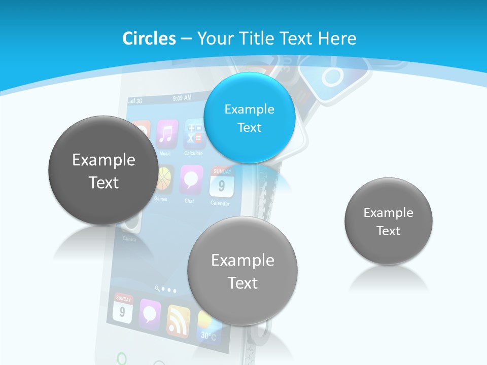 Cellular Web Image PowerPoint Template