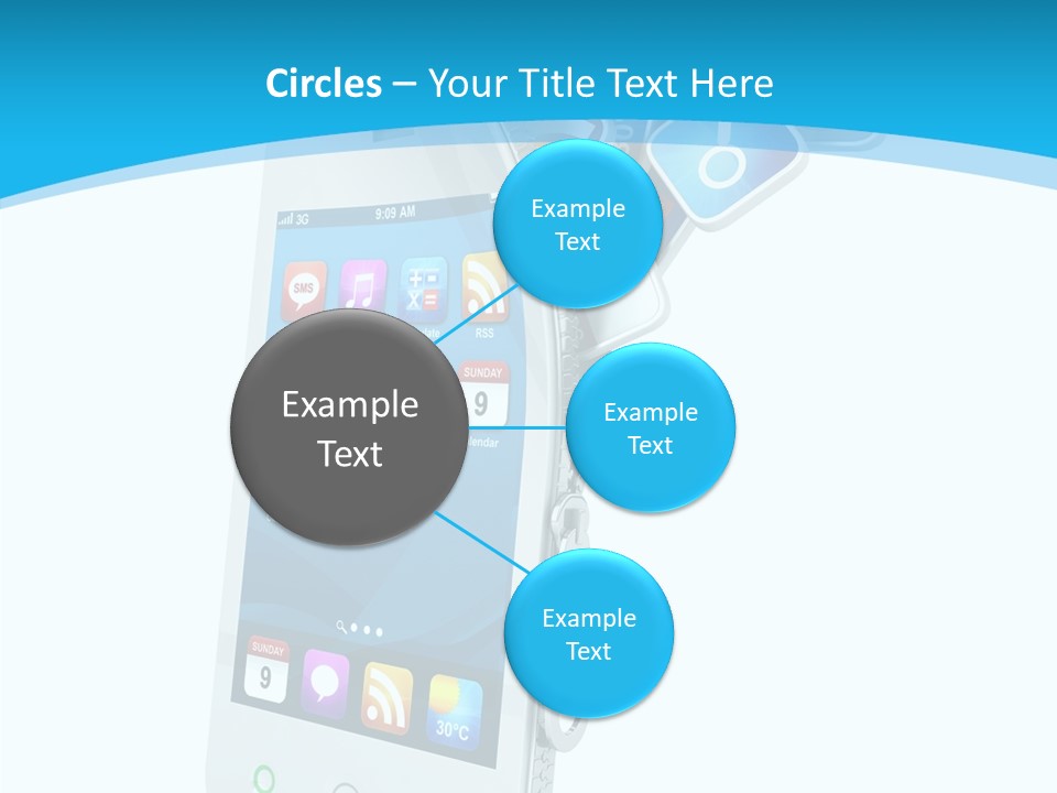 Cellular Web Image PowerPoint Template