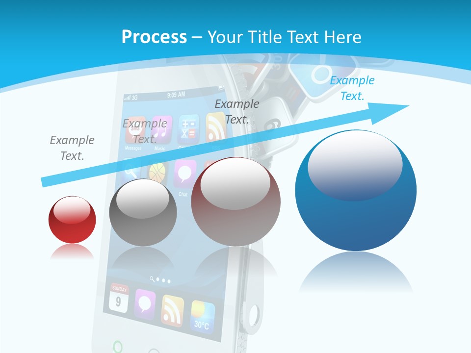 Cellular Web Image PowerPoint Template
