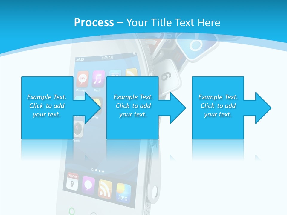 Cellular Web Image PowerPoint Template