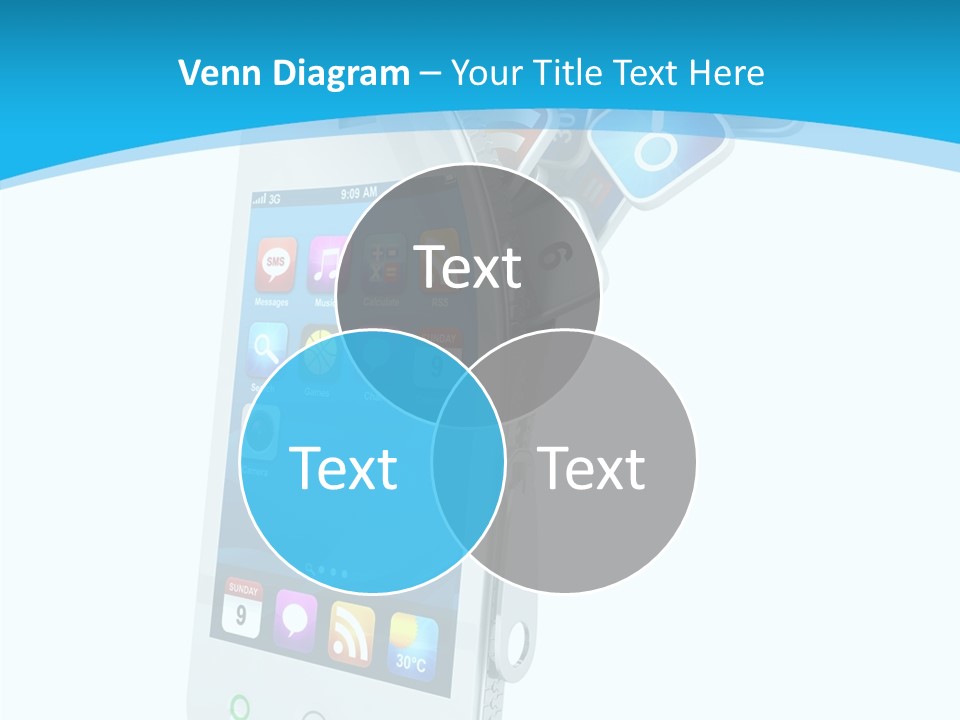 Cellular Web Image PowerPoint Template