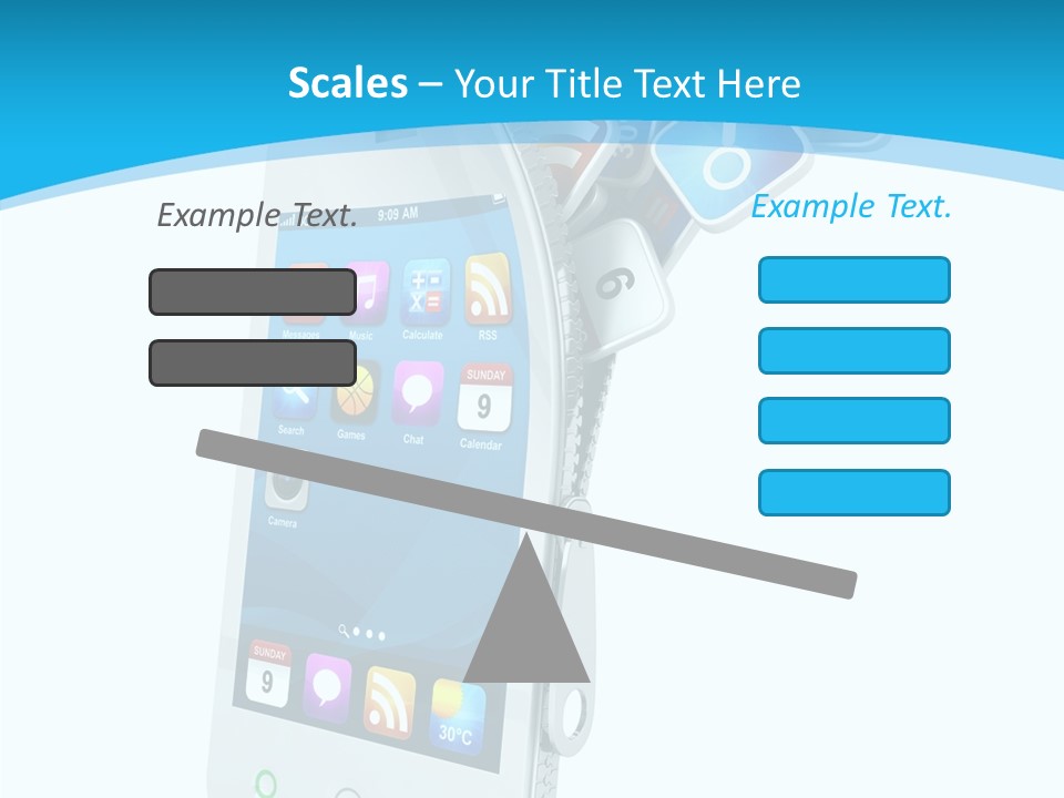 Cellular Web Image PowerPoint Template