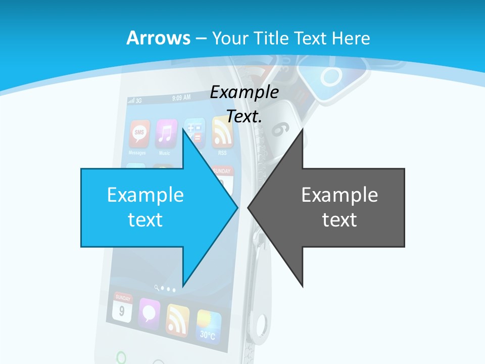 Cellular Web Image PowerPoint Template