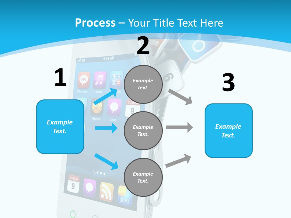 Cellular Web Image PowerPoint Template