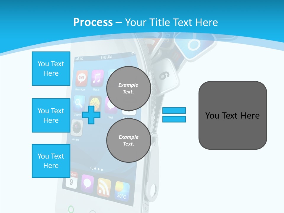 Cellular Web Image PowerPoint Template
