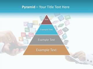 Icon Tablet Global PowerPoint Template