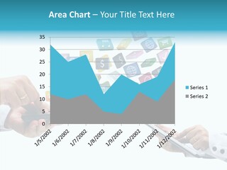 Icon Tablet Global PowerPoint Template