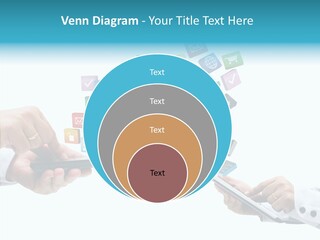 Icon Tablet Global PowerPoint Template