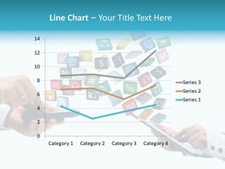 Icon Tablet Global PowerPoint Template