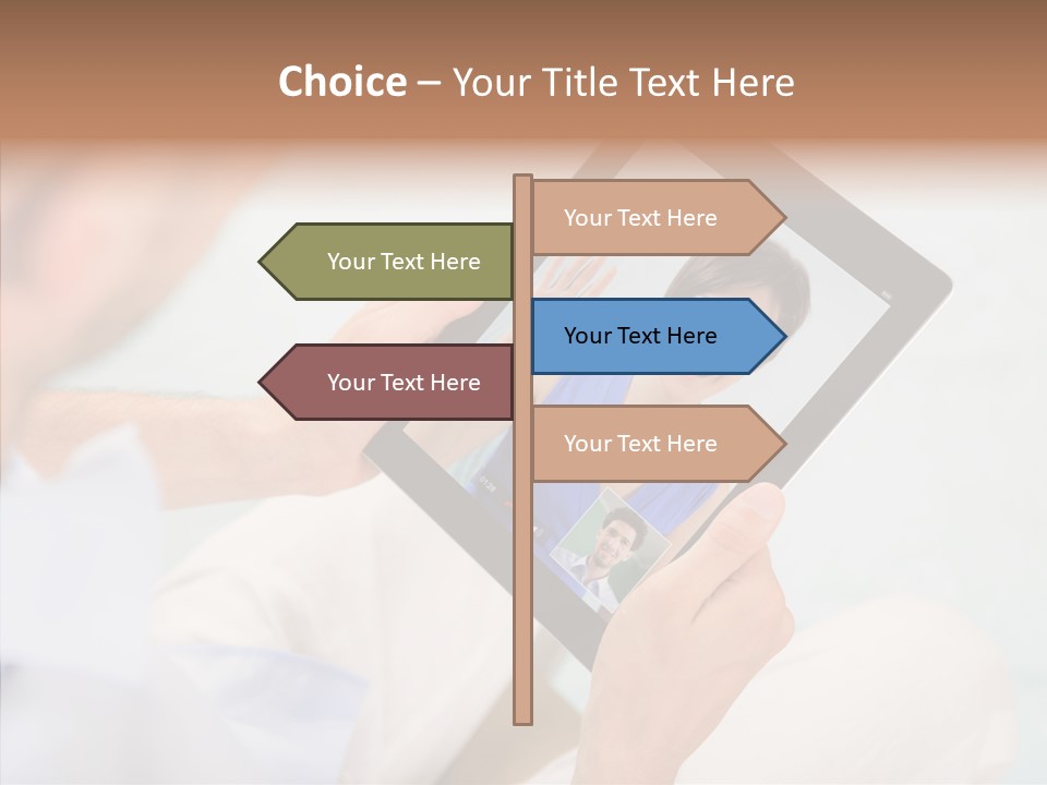Communication Connection Conference PowerPoint Template