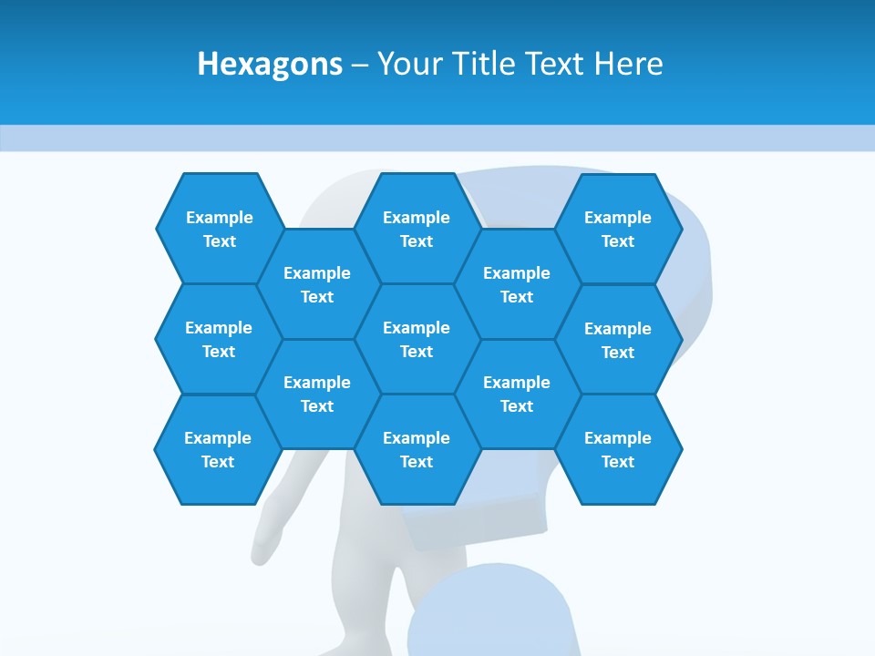 Human Figure Question PowerPoint Template