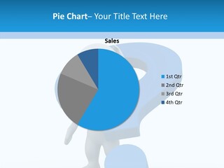 Human Figure Question PowerPoint Template