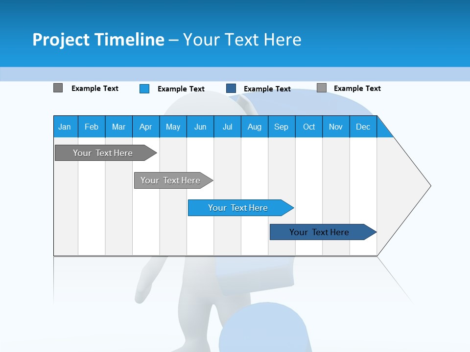 Human Figure Question PowerPoint Template
