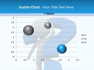 Human Figure Question PowerPoint Template