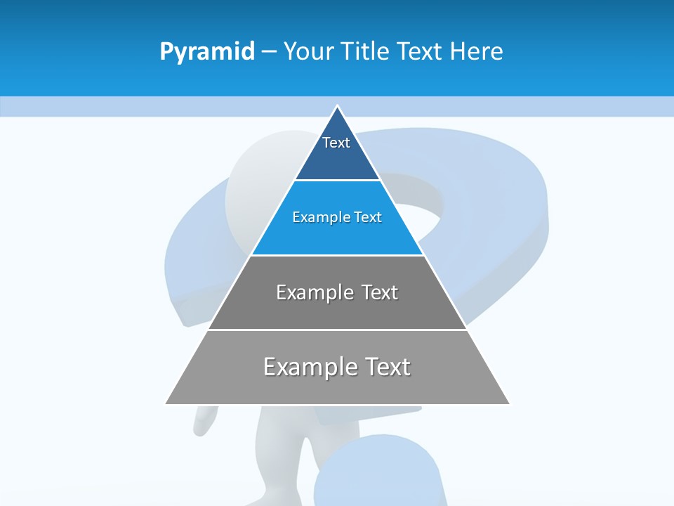 Human Figure Question PowerPoint Template